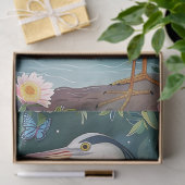Elegante Oosterse Tuin Thema Decoupage Crafting Tissuepapier (Geschenk)