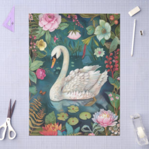 Elegante Oosterse Tuin Thema Decoupage Crafting Tissuepapier