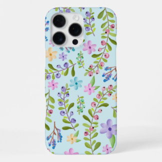 Elegante op maat gemaakte bloemfotos iPhone 16 pro max hoesje