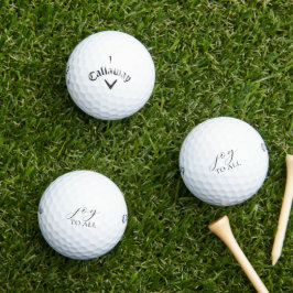 Elegante op maat gemaakte Callaway Golf Warbird in Golfballen