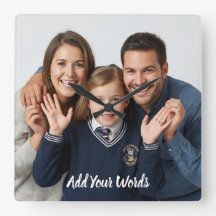 Elegante op maat gemaakte foto- en tekstpersonalis