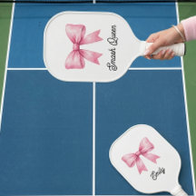 Elegante op maat gemaakte naam Pickleball-paddle V