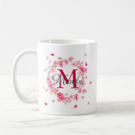 Elegante Op Maat Gemaakte Persoonlijke Monogram Ko Koffiemok