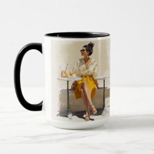 Elegante op maat gemaakte voeg je eigen foto toe d mok