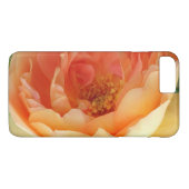 Elegante Oranje Blos Roos Case-Mate iPhone Case (Achterkant (Horizontaal))