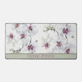 Elegante Orchid Desk Mat (Voorkant)