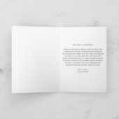 Elegante orchidee bloeit op Waterverf pastelbruilo Kaart (Binnen)