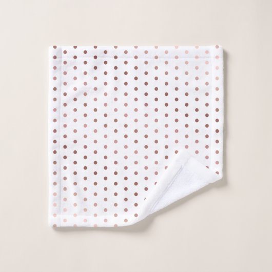 Elegante Orchidee Botanische Monogram Huwelijk Bad Handdoek (Wasdoekje)