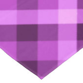 Elegante orchidee Paarse geruite grote tafelkleed (Gekanteld)