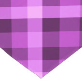 Elegante orchidee Paarse geruite kleine tafelloper (Hoek)