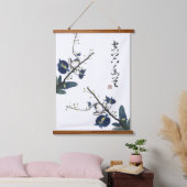 Elegante Orchideeën bloem Chinese stijl Hangend Wandkleed (Slaapkamer)