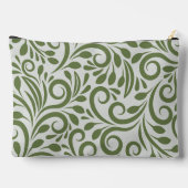 Elegante organische groene vorm kunst voor geschen etui (Achterkant)