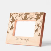 Elegante Origami papieren kraan bruiloft Gegraveerde Lijstjes (Links)