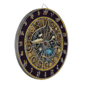 Elegante Orka Schildpad Dartbord Decoratie (Voorkant Links)