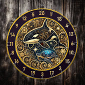 Elegante Orka Turtle Dartboard Decor Dartbord