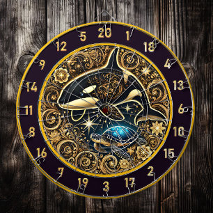 Elegante Orka Turtle Dartboard Decor Dartbord