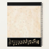 Elegante Orkest Studenten Oefensessie Planner (Achterkant)