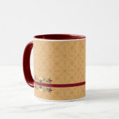 Elegante Ornamenten Mok (Voorkant links)