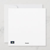 Elegante Oud en Nieuw 2025-viering Feestdagenkaart (Achterkant)