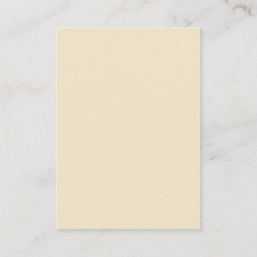 Elegante oude geldkist - Ivoor en gouden bruiloft Informatiekaartje (Achterkant)