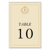 Elegante oude geldkist - Ivoor en gouden bruiloft Kaart (Achterkant)