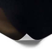 Elegante oudere vrouw met champagne poster (Hoek)