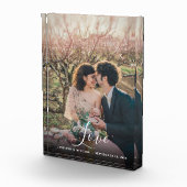 Elegante overlay gepersonaliseerde liefde script b fotoblokken (Rechts)