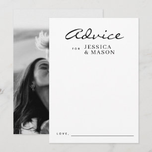 Elegante overlay Moderne bruiloft advies Kaarten