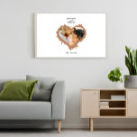 Elegante Paar Naam | Hart Foto Bruiloft Canvas Afdruk<br><div class="desc">Introductie van onze prachtige gepersonaliseerde foto bruiloft canvas print! Bij Shinluxe Store begrijpen we dat uw trouwdag een eenmalige viering van liefde en toewijding is. Daarom hebben we een uniek meesterwerk gemaakt dat niet alleen uw bijzondere dag zal herdenken, maar ook een vleugje natuurlijke schoonheid aan uw huis zal brengen....</div>