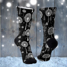 Elegante paardenbloem en kerstboom