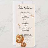 Elegante paardenbloem viering van het leven fotoka kaart (Achterkant)