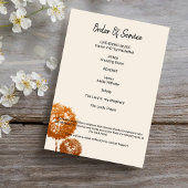 Elegante paardenbloem viering van het leven fotoka kaart