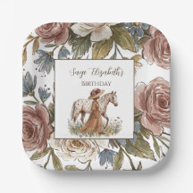 Elegante paardenliefhebber verjaardagsbord