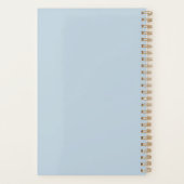 Elegante Paarse Aquarel Afspraakplanner Planner (Achterkant)