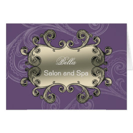 elegante paarse bloei Business Hartelijk dank voor