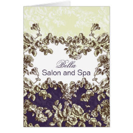 elegante paarse bloei Business Hartelijk dank voor