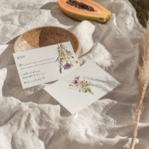 Elegante Paarse Bloemen Boho Chic Unieke Bruiloft