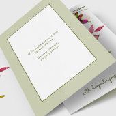 Elegante Paarse Bloemen Sympathie Kaart