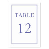 Elegante Paarse bruiloft Kaart (Voorkant)