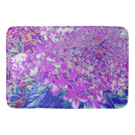 Elegante Paarse en Blauwe Limelight Hortensia Badmat