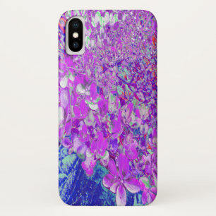Elegante Paarse en Blauwe Limelight Hortensia Case-Mate iPhone Case