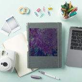 Elegante paarse en blauwe Limelight Hortensia Sticker (iPad Cover)