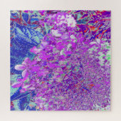 Elegante Paarse en Blauwe Limelight Hydrangea Legpuzzel (Horizontaal)