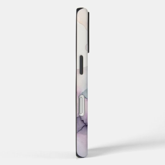 Elegante Paarse en Blauwgroen iPhone 16 Hoesje (Achterkant / Rechts)