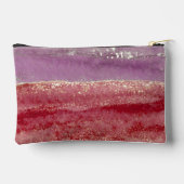 Elegante paarse en gouden glitters etui (Achterkant)
