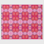 Elegante paarse en oranje Limelight Hortensia Cadeaupapier (Vlak)