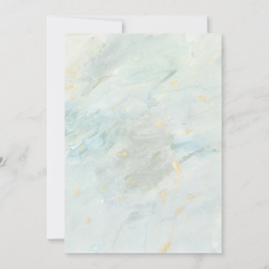 Elegante Paarse Floral Mint Green 60e verjaardag Kaart (Achterkant)