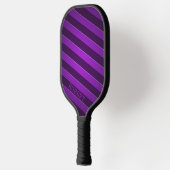 Elegante paarse gepersonaliseerde scriptnaam pickleball paddle (Links)