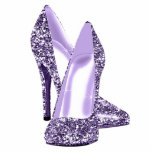 Elegante Paarse Glitter Hoge Hak Schoenen Staand Fotobeeldje<br><div class="desc">Elegante paarse glitter hoge hak schoen foto sculptuur. U kunt uw stijlgrootte, hoeveelheid en producttype kiezen door de knop Aanpassen te kiezen om te beginnen. Let op - alle design die u op Zazzle vindt, zijn gedrukte afbeeldingen zonder echte glitter, juwelen, bogen, verhoogde, in reliëf gemaakte of toegevoegde delen of...</div>