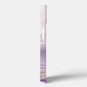 Elegante Paarse & Gold Waves iPhone 13 Hoesje – Dr (Achterkant / Rechts)